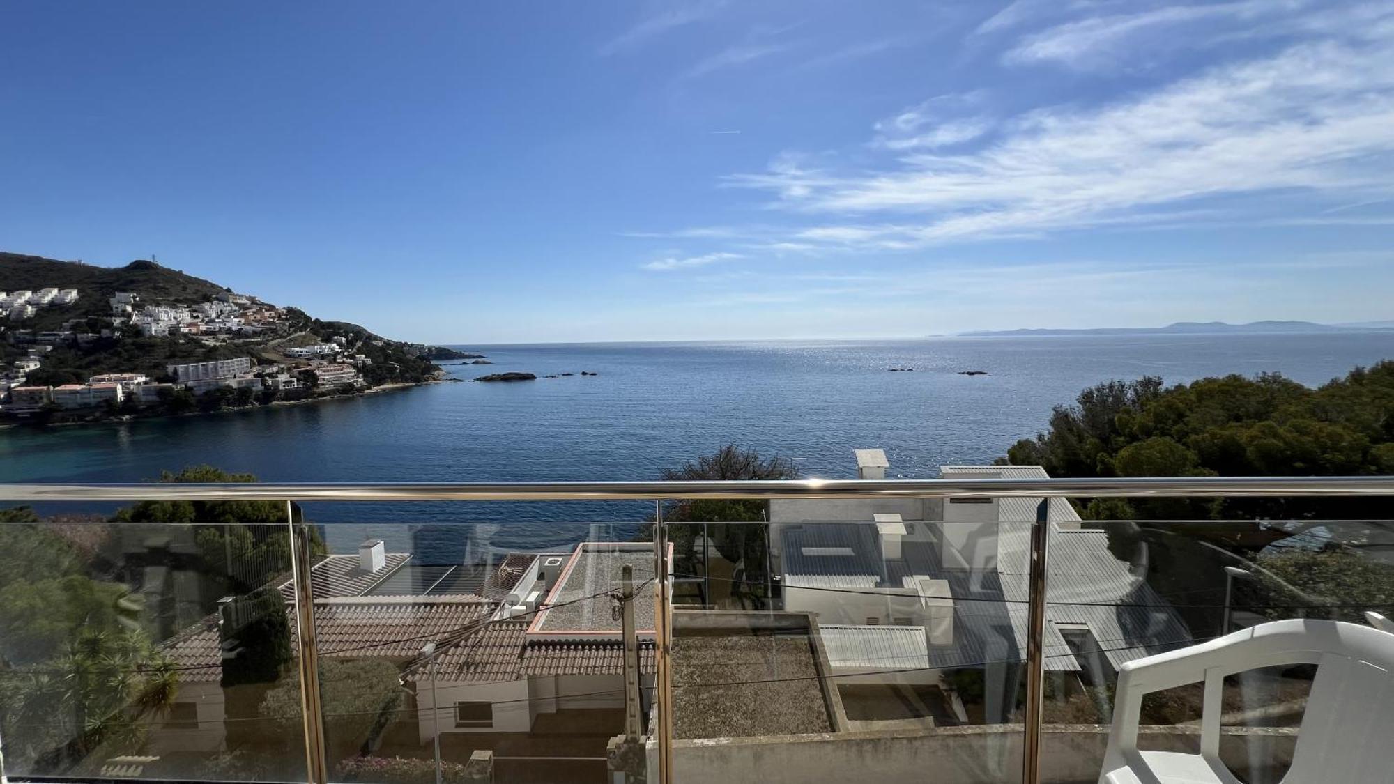 Apartamento Vista Mar Y Parking En Roses Av-27 Exterior foto