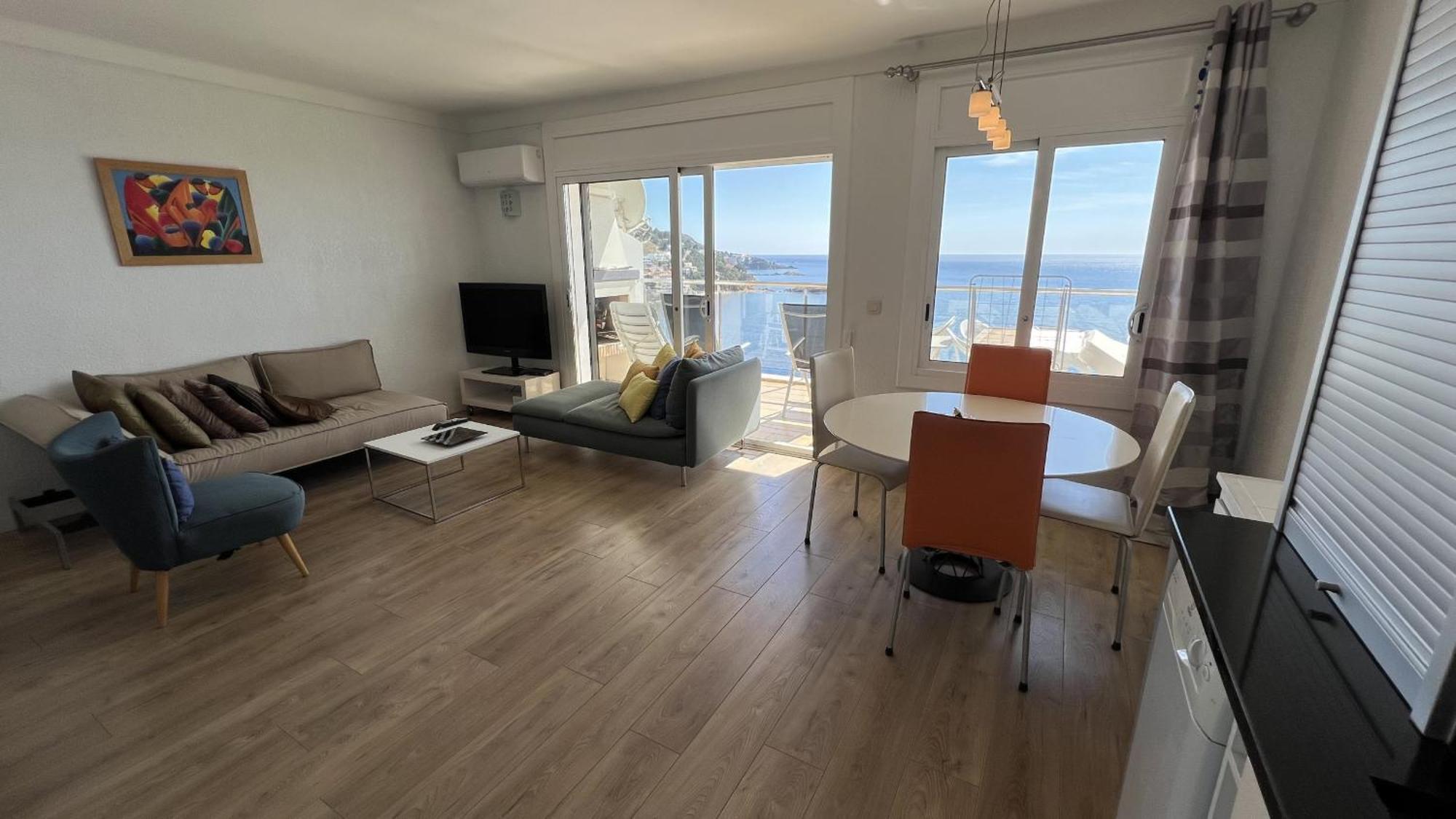 Apartamento Vista Mar Y Parking En Roses Av-27 Exterior foto